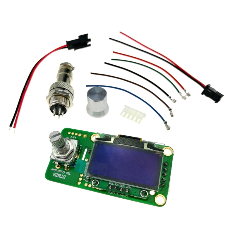 Stasiun solder Digital T12 kit - Soldering Station T12 Oled ulasan dan harga
